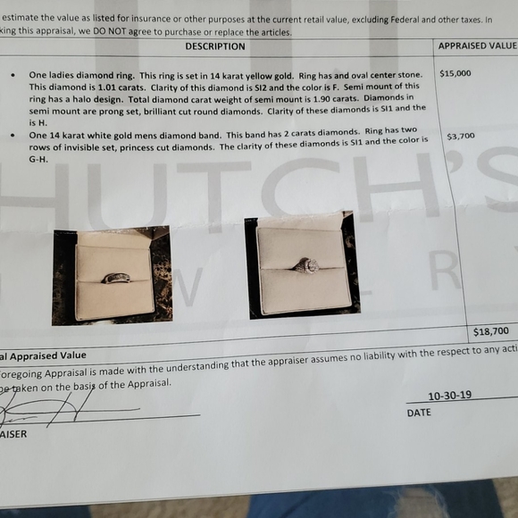 Engagement ring - Picture 3 of 3